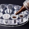 100PCS Soft Microblading Tattoo Ink Cup Cap Pigment Silicone Holder Container S L For Permanent Makeup 3