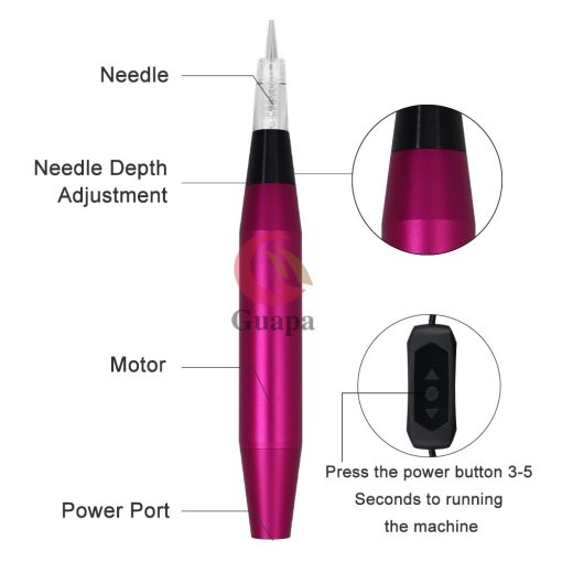 Newest Professional Makeup Tattoo Pen Machine Permanent Eyebrow Lip Contour Pen Beauty Art Tattoo Gun with