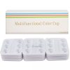 Tattoo Ink Tray 30pcs box Disposable White Plastic Pigment Tray Color Palette Holder Adhesive ink Tray