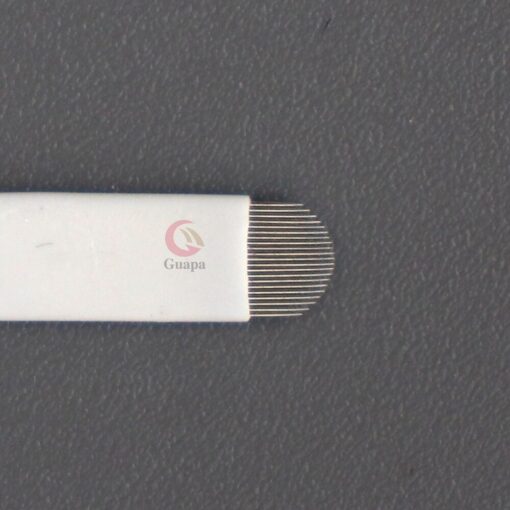 0 15mm 24U Lamina Tebori Flex Microblading U Nano Blades 24 pins Stainless Steel for Permanent 4