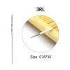 0 35 35mm Disposable Sterilized Professional Tattoo needles 1RL 3RL for Tattoo Eyebrow Pen Marble Collection 1