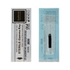 100Pcs Microblading Needles Flex 15U 16U 18U Black 0 20mm Blade for Microblading Embroidery Pen Pernement