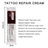 10pcs Vitamin Ointment A D Anti Scar Tattoo Aftercare Cream Permanent Makeup Tattoo Repair Gel For 6