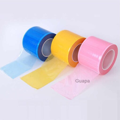 1200PCS Roll Pink Waterproof Tattoo Barrier Film Pro Tattoo devices Disposable Self Adhesive Protective Film Roll 2