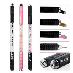 1PC Microblading Supplies Double Sided Embroidery Eyebrow Hand Tools Manual Tattoo Pen for Permanent Makeup Supplies