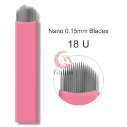 200pcs Nano Microblading Needles 0 15MM Tattoo Eyebrow Blades Microblade Embroidery Agulha Nano Needles For 3D 1