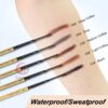 5 Colors Cosmetics Eyebrow Pencil Female Makeup Waterproof Double Headed Long Lasting Microblading Eye Brow Pencil 3