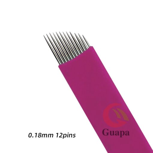 500pcs 0 18mm Lamina Tebori Flex Microblading 12 14 16 18 U shape Tattoo needles for 2