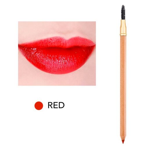 5PCS Lot Red Lips Contour Microblading Pen Tattoo Skin Mark Pen Permanent Makeup Waterproof Pencil Lip 3