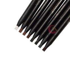 5PCS Waterproof Eyebrow Pencil Pull Cord Peel off Brow Pencil for Marking Outlining Tattoo Makeup and