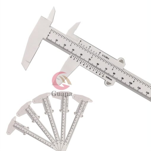 5pcs Plastic 150mm Waterproof Vernier Caliper Students Experimental Measuring Tool for Eyebrow Permanent Makeup 1