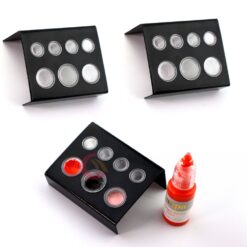 7 Holes Tattoo Ink Cup Holder Stand Makeup Accessories Random Color Trailer Supplies Tattoo Tool Pigment
