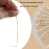 Disposable Cotton Swab Lint Free Micro Brushes Wood Cotton Buds Swabs Microblading Eyebrow Stick Eyelash Extension 2