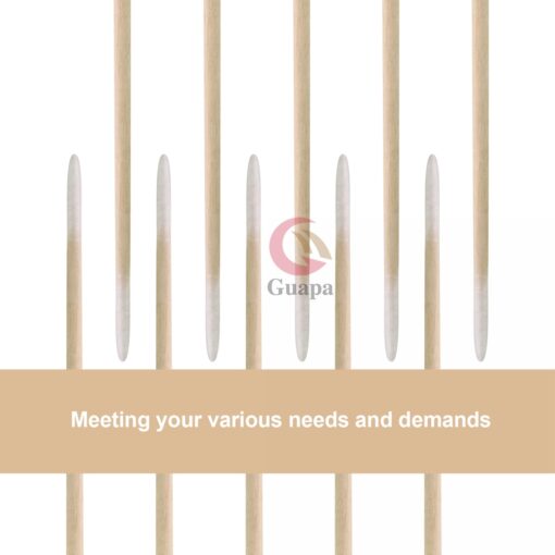 Disposable Cotton Swab Lint Free Micro Brushes Wood Cotton Buds Swabs Microblading Eyebrow Stick Eyelash Extension 3