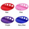 Oval Silicone Tattoo Ink Cups Caps Pen Holder Stand For Permanent Makeup Microblading Pigment Ink Holder 5