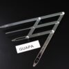 Premium Stainless Steel Permanent Makeup Eyebrow Tattoo Microblading Shaping Ruler Golden Ratio Calipers Divider 1