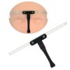 Professional Stencil Ruler DIY Reusable Three point Balance Positioning Kit Caliper for Eyebrows Measuring