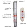Quality Silver Tattoo Pen Dermograph Permanent Makeup Eyebrow Eyeliner Lip Pen Beauty Tattoo Machine with 5 1