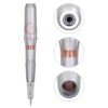 Quality Silver Tattoo Pen Dermograph Permanent Makeup Eyebrow Eyeliner Lip Pen Beauty Tattoo Machine with 5 3