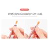 Waterproof Universal Makeup Wooden Manual Tool Beauty Comestic Red Color Lip Pencil with Sharpener for Microblading 2